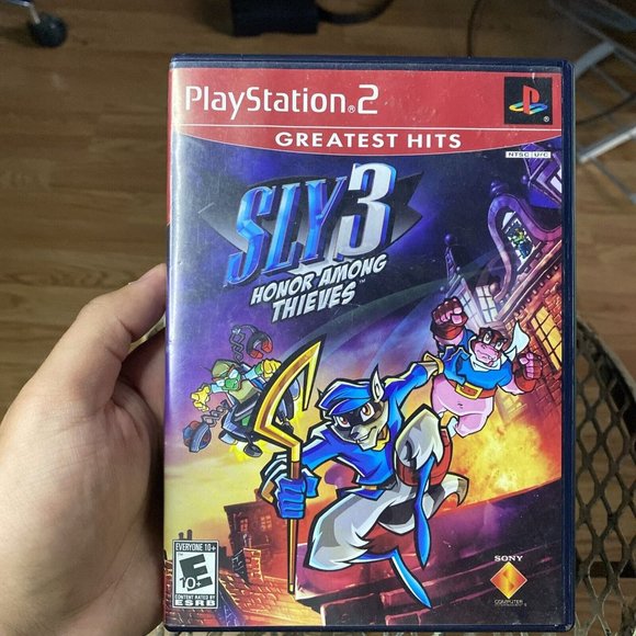 Sly 3: Honor Among Thieves (PlayStation 2, 2005) No Manual Tested Fast Shipping - Picture 1 of 7